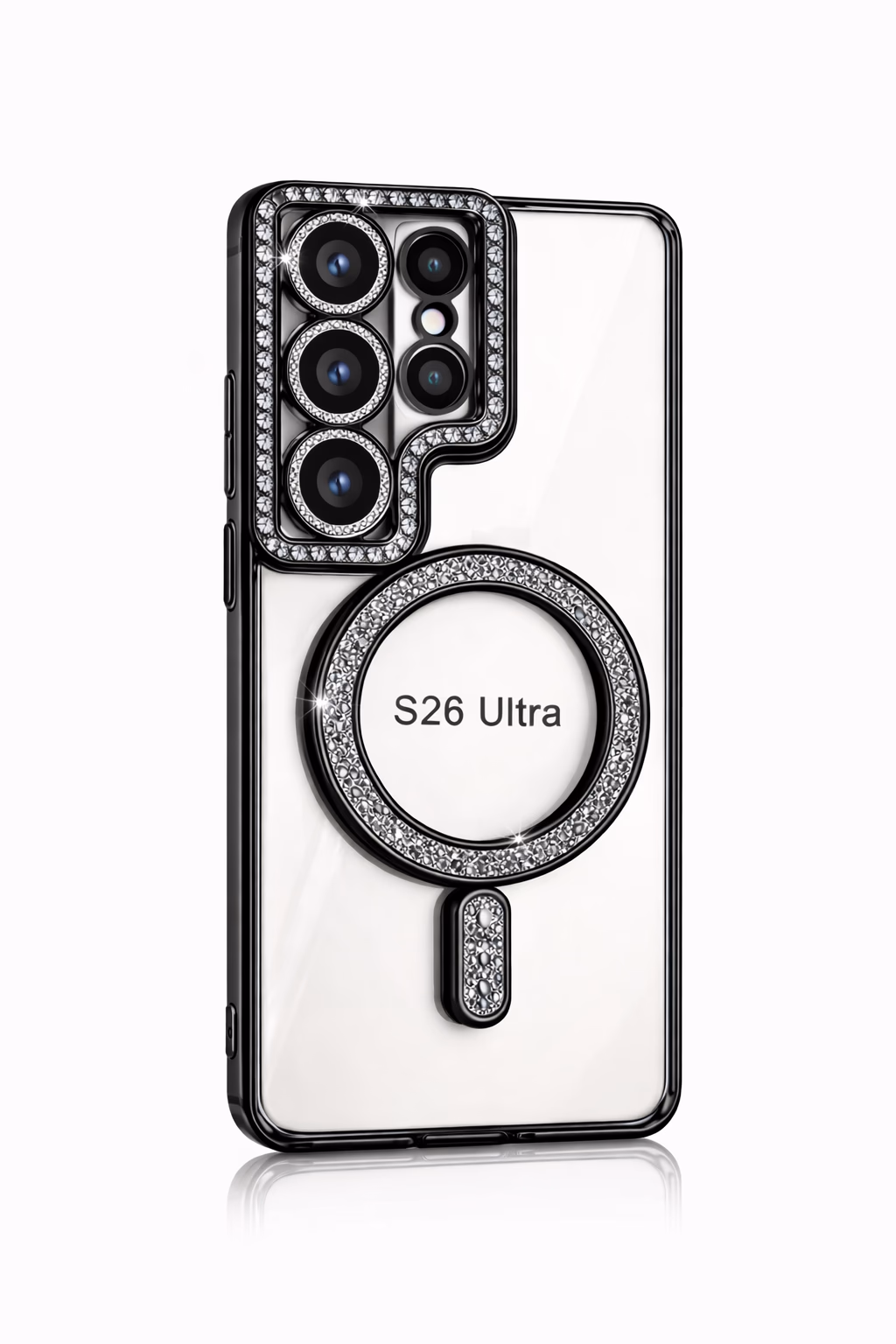 Samsung S26U - Bling Magsafe + Lens Protection - Black